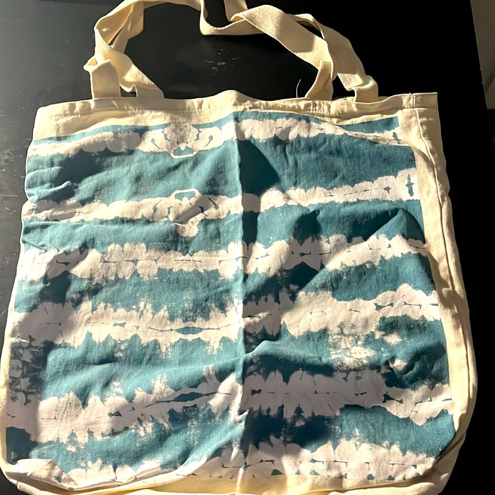 Cute Blue and White textured Shoulder bag